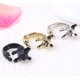 thumbnail image 4 of Moda de moda perro anillo Bulldog anillo abierto para mujeres personalidad joyería decoración de la Abanopi Silver, 4 of 7