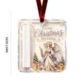 thumbnail image 2 of Christmas Cash Gift Ornament, Acrylic Money Holder Hanging Decor As Sock Filling And Christmas Tree Decoration, Exchange Small Gift(1Pcs,Angel Christmas Tree Gift Boxes Scene), 2 of 5