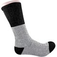 thumbnail image 3 of Diamond Star Thermal Socks Heavy Duty Crew Insulated Socks Ultra Warm Thick Boot Socks Men’s Women’s (Black - 12 Pairs Thermal Socks fit size 9-11), 3 of 4