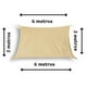 thumbnail image 2 of Malla Sombra INMATMEX  Malla Sombra Velaría 3x6 Color beige, Permeable., 2 of 6