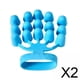 thumbnail image 1 of Pinza para dedos,Ejercitador de dedos Fortalecedor de manos para fortalecer,Agarre manual para estirar los dedos del antebrazo de los guitarristas,Banda de resistencia ajustable para fitness en, 1 of 8