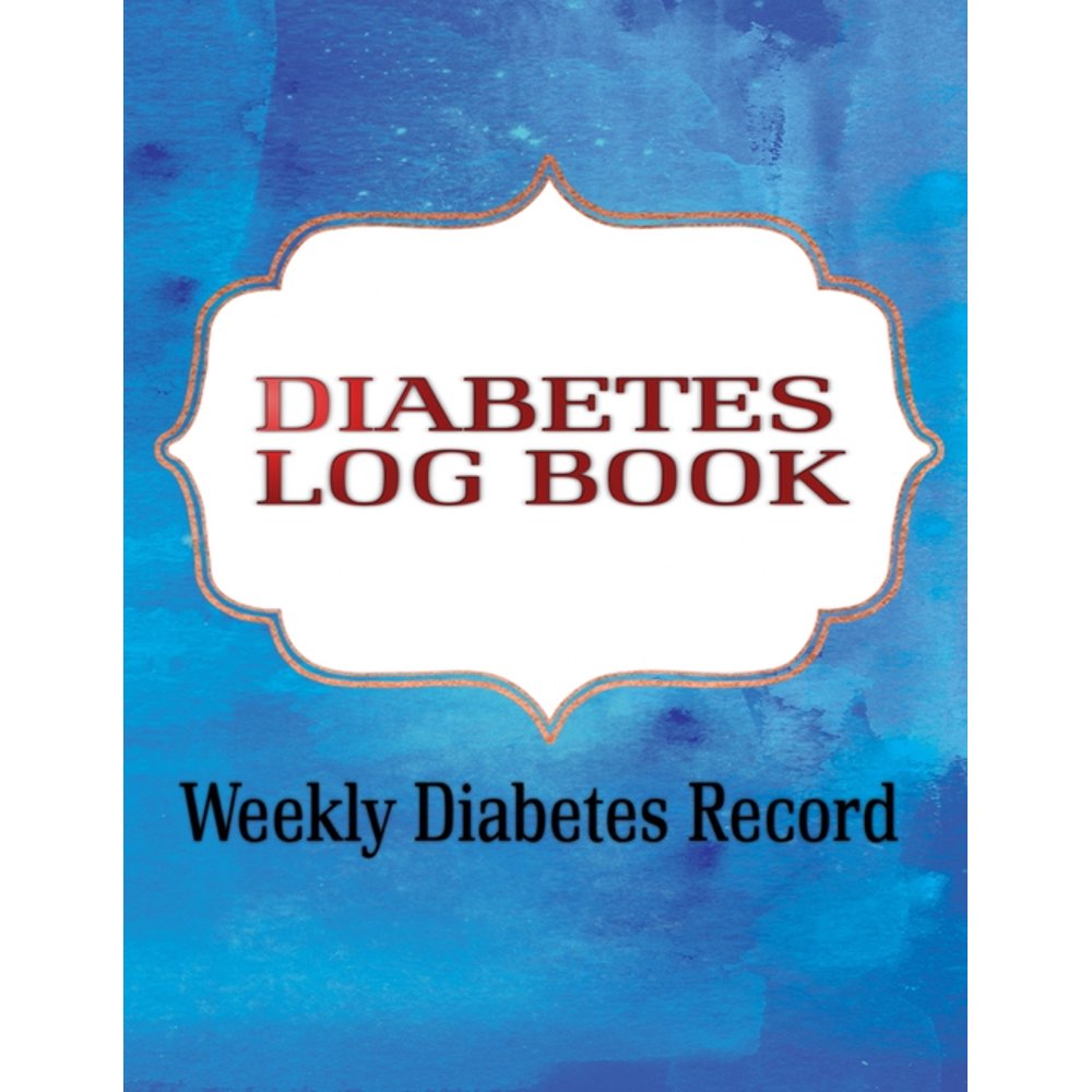 Diabetes Record Book For Diabetes Reversal Made In The USA Log Sheets