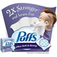 thumbnail image 6 of Puffs Ultra Soft & Strong Facial Tissues, 56 Count (Pack of 24), 6 of 11