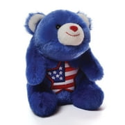 gund 4040160 snuffles americana blue plush bear