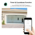 thumbnail image 3 of Riwcyla WIFI Intelligent Garage Door Opener Controller Lift Switch Mobile Phone APP Remote Control Timer Switch Compatible with & Home, IFTTT for Voice Control, 3 of 6