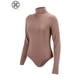 thumbnail image 4 of Body de estrella Luxtrada para mujer, cuello alto, manga larga, leotardo, cuello alto, moldeador elástico, 4 of 8