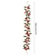 thumbnail image 3 of Enredaderas navideñas artificiales con frutos rojos, adecuadas para decoraciones de fiestas como puertas, ventanas y chimeneas., 3 of 5