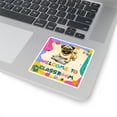 thumbnail image 3 of Welcome to Pug Classroom Teacher Dog Mom Vinyl Sticker Dog Lover Gifts Waterproof Decal Art Decor - 02015, 3 of 5