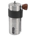 thumbnail image 4 of Molinillo de café Manual portátil Nikou de acero inoxidable alta dureza color negro, 4 of 15