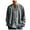 Z01 Grey, variant on Mens Long Sleeve Sun Protection Shirts Solid Color Collar Lapel Drawstring Imitation And Linen Shirt Tropical Vacation Clothes