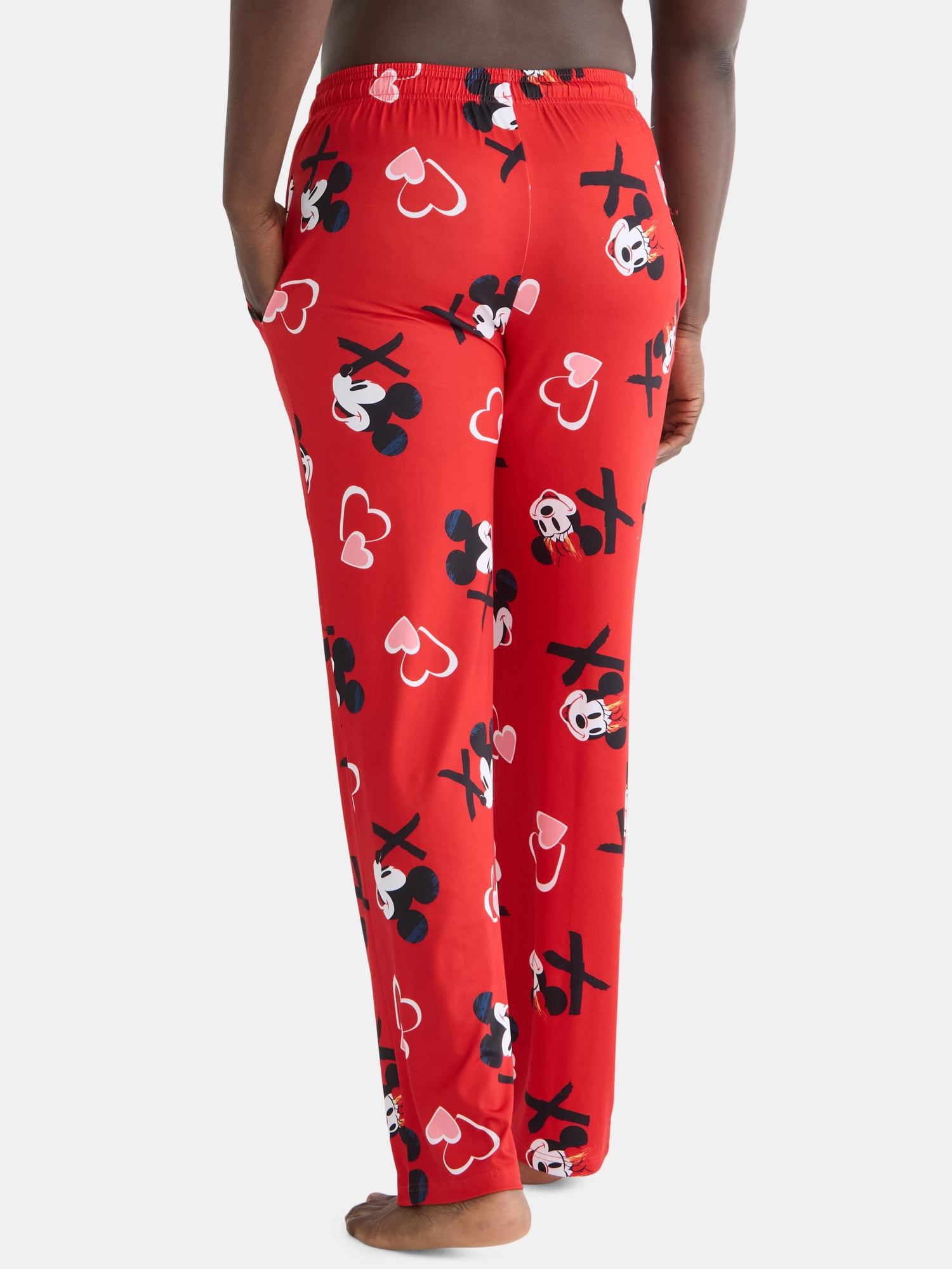 Mickey Mouse Men's Valentine's Day Pajama Sleep Pants, Sizes S-2XL