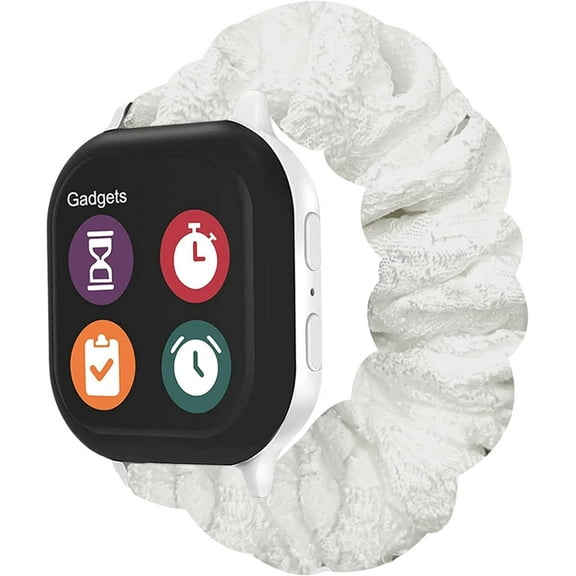 XiHAMA Scrunchie Band Compatible with Garmin Bounce Watch, Gizmo Watch 3/2/1, Cute Stretchy Fabric Replacement Band