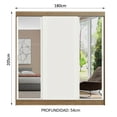 thumbnail image 3 of Ropero Closet Madesa Reno 3 Puertas Corredizas 2 con Espejos, 3 of 10