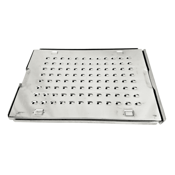 Davy Crockett Grease Drip Tray Baffle, 2 Piece Open Flame Technology