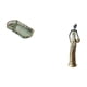 thumbnail image 5 of Elegante Bandeja De Tocador Para Desayuno Y Fruta Con Escultura De Dama Tribal Africana, Figura Decorativa Para Escritorio, Armario, Dormitorio, Regalo De Inauguración De La Casa., 5 of 8