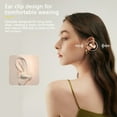 thumbnail image 5 of Wireless Earbuds Clip-On Ear Bluetooth Headset 9D Stereo Surround Sound Bluetooth Headset Headphones Ear Buds, 5 of 7