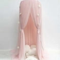thumbnail image 4 of Kids Girls Bed Canopy Mosquito Net Tulle Yarn Round Dome Tent Beddroom Decor, 4 of 5