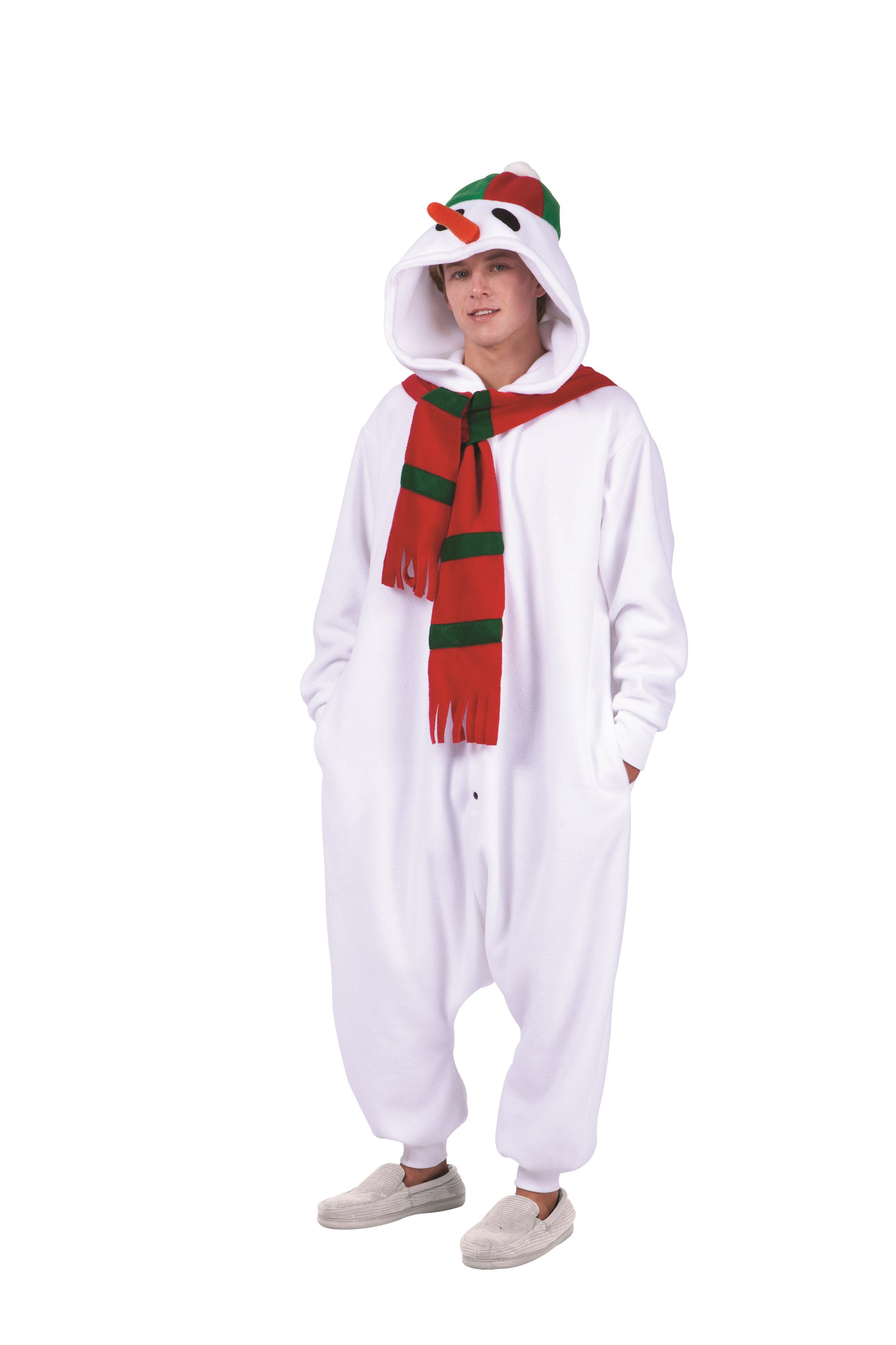 Snowman Adult Funsie Costume - Walmart.com
