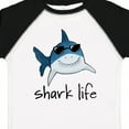 thumbnail image 4 of Inktastic Shark Life Fun Shark with Sunglasses Boys or Girls Toddler T-Shirt, 4 of 5