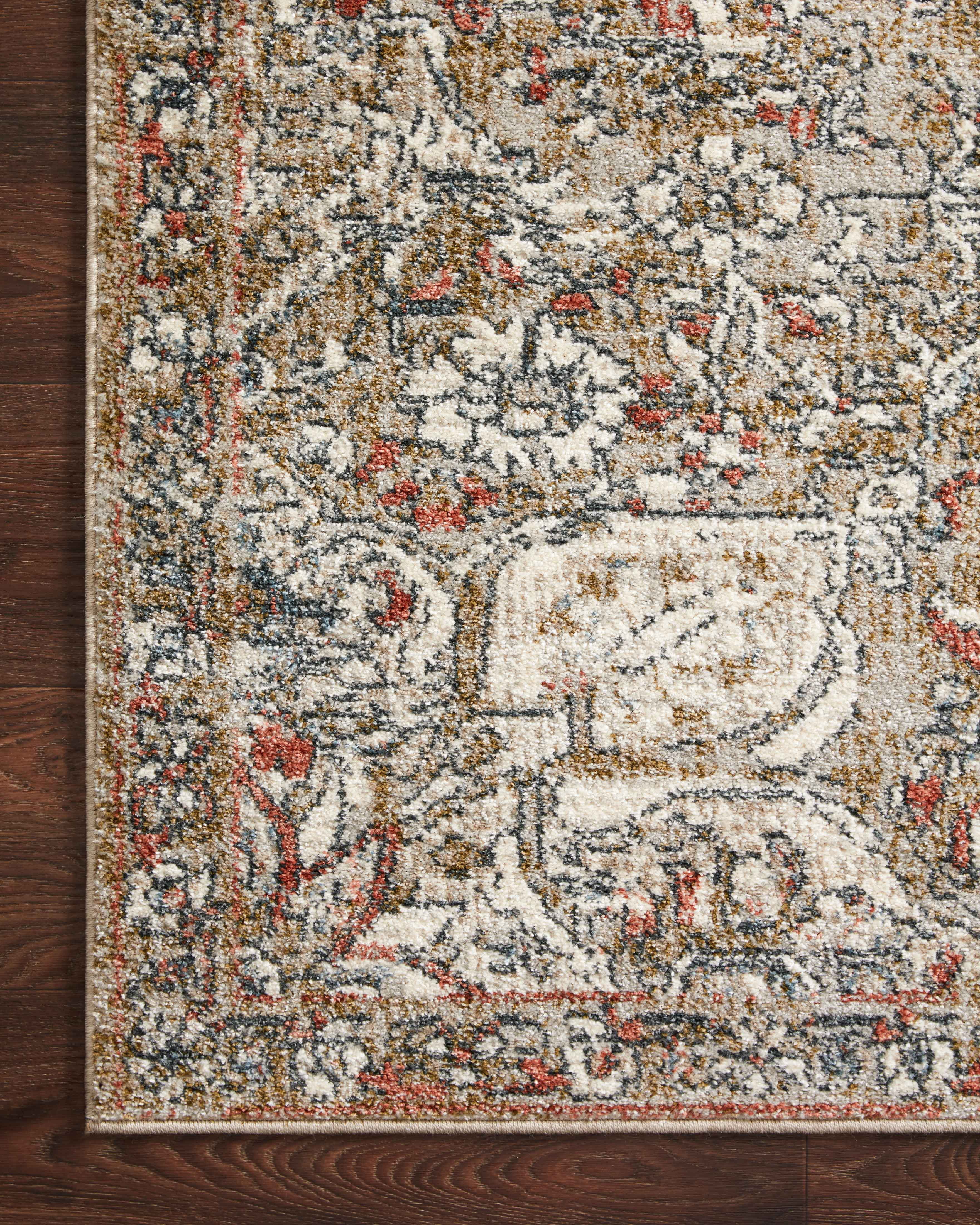 Loloi Saban SAB-07 Oriental Straw / Beige Area Rug 2'-7" x 10'-0"
