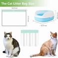 thumbnail image 2 of 20 Count Small Cat Litter Box Liners, 2 of 10