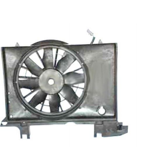 Radiator Fan Assembly - Compatible with 1998 - 2004 Volvo C70 1999 2000 2001 2002 2003