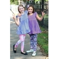 thumbnail image 4 of Millie Loves Lily Girls Purple & Periwinkle Tops and Leggings Set,Big Girls, Size 10 (4-PCS), 4 of 8
