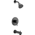thumbnail image 3 of Moen UT2193EPBL Align M-CORE 2-Series 1-Handle Tub and Shower Trim Kit, Valve Required, Matte Black, 3 of 4