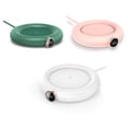 thumbnail image 2 of Cup Warmer Mug Mat Heating Non-slippery Craftsmanship Long-lasting Reusable Coaster Metal Milk Coffee Convenience Safety Electric Pad Winter Fittings Home Supplies Pink, 2 of 7