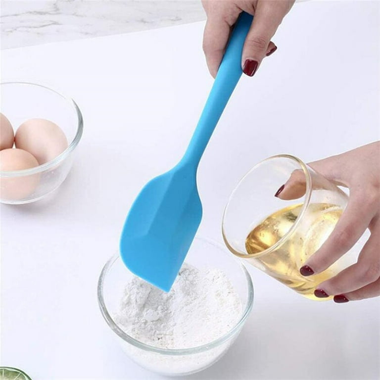 Silicone Spatula - 500°F Heat Resistant Seamless Rubber Spatulas with  Stainless Steel Core Kitchen Utensils Non-Stick for Cooking, Baking and  Mixing