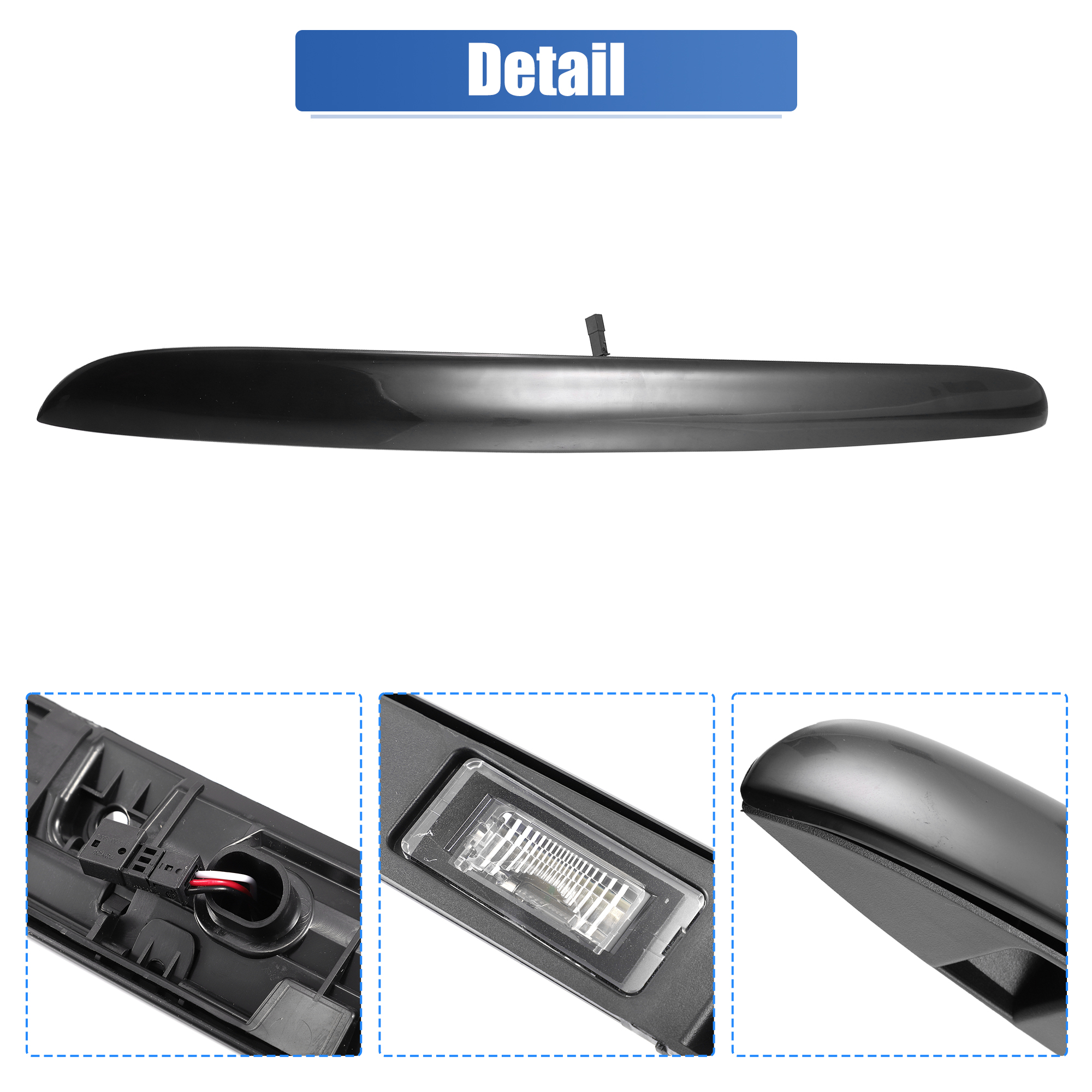 Unique Bargains Rear Trunk Hatch Handle for BMW Mini R56 R57 2005-2015 Black