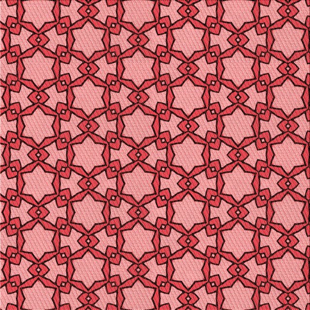 Ahgly Company Tapis d'Intérieur Lavables en Machine Pastel Transitionnel Rouge Rose, 4' Carré