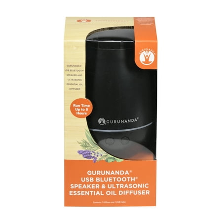 Guru Nanda USB Bluetooth Speaker and Ultrasonic Diffuser