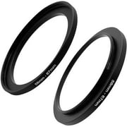 58mm-67mm Step Up Ring(58mm Lens to 67mm Filter, Hood,Lens Converter and Other Accessories) (2 Packs), Fire Rock 58-67