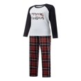 thumbnail image 3 of Pyjamas de Noël Assortis pour la Famille Ensemble Haut et Pantalon de Fête Pyjama, 3 of 10