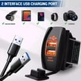 thumbnail image 3 of Universal Dual USB Car Charger Mini Auto Charger Adapter for Car for Phone Q7, 3 of 7