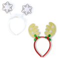 thumbnail image 1 of Diademas navideñas LIUYMXG para mujeres, niñas y niños estilo 3, 1 of 5