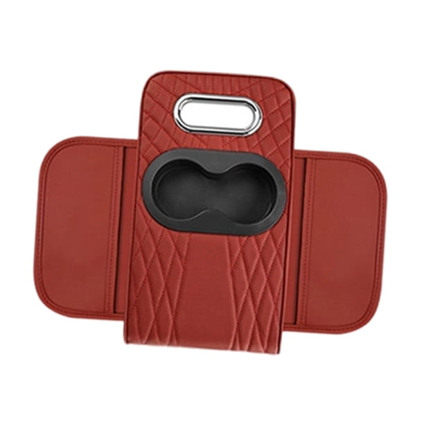 Cojín reposabrazos para coche, almohadilla reposabrazos ligera, funda elevadora para consola central del coche Rojo