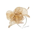 thumbnail image 2 of Qiopertar Vintage Fascinator Hat, Mesh Ribbons Feathers Headband Clip, Tea Party Wedding Cocktail Headwear for Women Girls, Rose Gold, 2 of 6