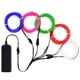 thumbnail image 2 of Cable de neón para fiesta de baile de Navidad, lámpara de Control USB con batería AA, impermeable, tira LED, 3M, 5M, 2 of 4