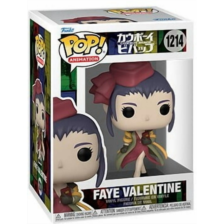 FUNKO POP! Animation Cowboy Bebop, Faye Valentine Red Dress Vinyl