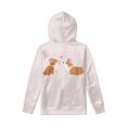 thumbnail image 3 of Renewold Purple Clothing Corgi Dog Sweatshirt Hoodie for Girls Hooded O-Neck Athletic Clothing for Workout Outfits Comfy Stylish Pullover Tops for 11-13T, 3 of 6