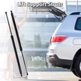 thumbnail image 2 of Unique Bargains Lift Supports Struts for BMW E83 X3 SUV 2004-2010 No.51243400379 Rear Hatch Gas Spring Black 2 Pcs, 2 of 7