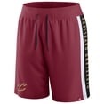 thumbnail image 2 of Men's Fanatics Wine Cleveland Cavaliers Referee Iconic Team Mesh Shorts, 2 of 3
