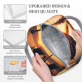 thumbnail image 3 of Disketp Hawaiian Sunset Beach Bolsa Térmica para Almuerzo, Lonchera con Abertura Amplia y Gran Capacidad, Organizador Reutilizable para Mujeres, Hombres y Adultos, 3 of 6