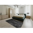 thumbnail image 5 of Ahgly Company Machine Washable Indoor Rectangle Transitional Midnight Gray Area Rugs, 7' x 9', 5 of 7