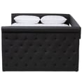 thumbnail image 3 of Baxton Studio Amaya Tufted Full Daybed in Dark Grey, 3 of 8