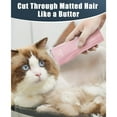 thumbnail image 4 of Oneisall LGL006 Cat Grooming Clippers, Cordless Quiet Cat Clippers for Cat Matted Hair - Pink, 4 of 9