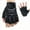 Black, variant on Sanbonepd Winter Fingerless Gloves Kids Sport Training Cycling Gloves with Wrist Support for Fitness