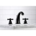 thumbnail image 2 of Kingston Brass KB987AXSB Victorian 2-Handle 8 in. Widespread Bathroom Faucet, Brushed Brass, 2 of 7
